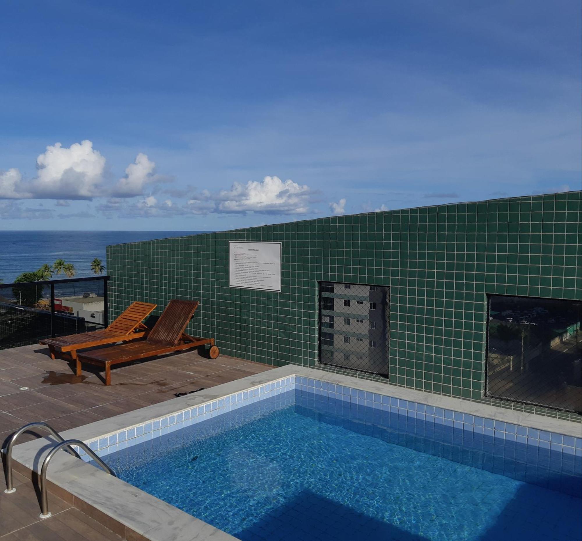 Apartamento acolhedor próximo ao mar da Jatiúca. Maceió Exterior foto